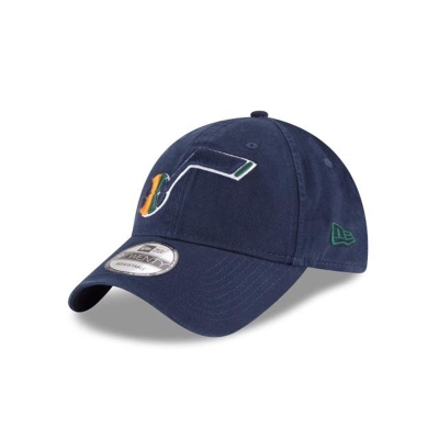 Blue Utah Jazz Hat - New Era NBA Core Classic 9TWENTY Adjustable Caps USA4630152